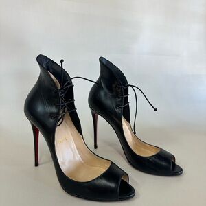 Christian Louboutin Leather D’Orsay Pumps